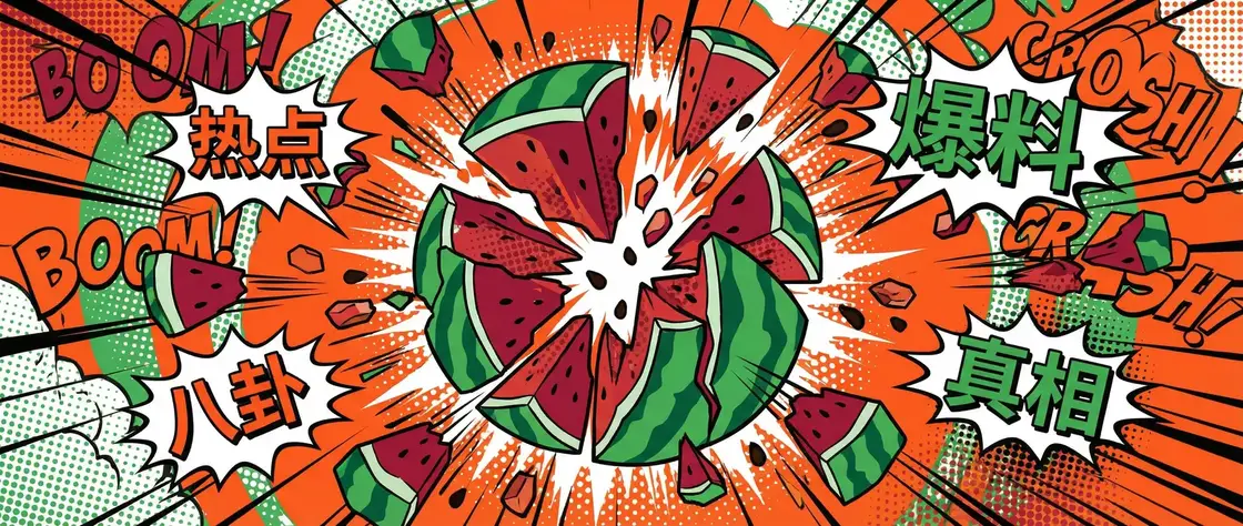 网红黑料 - 最新网红黑料曝光 | 网红八卦每日更新 今日头瓜爆炸漫画横幅